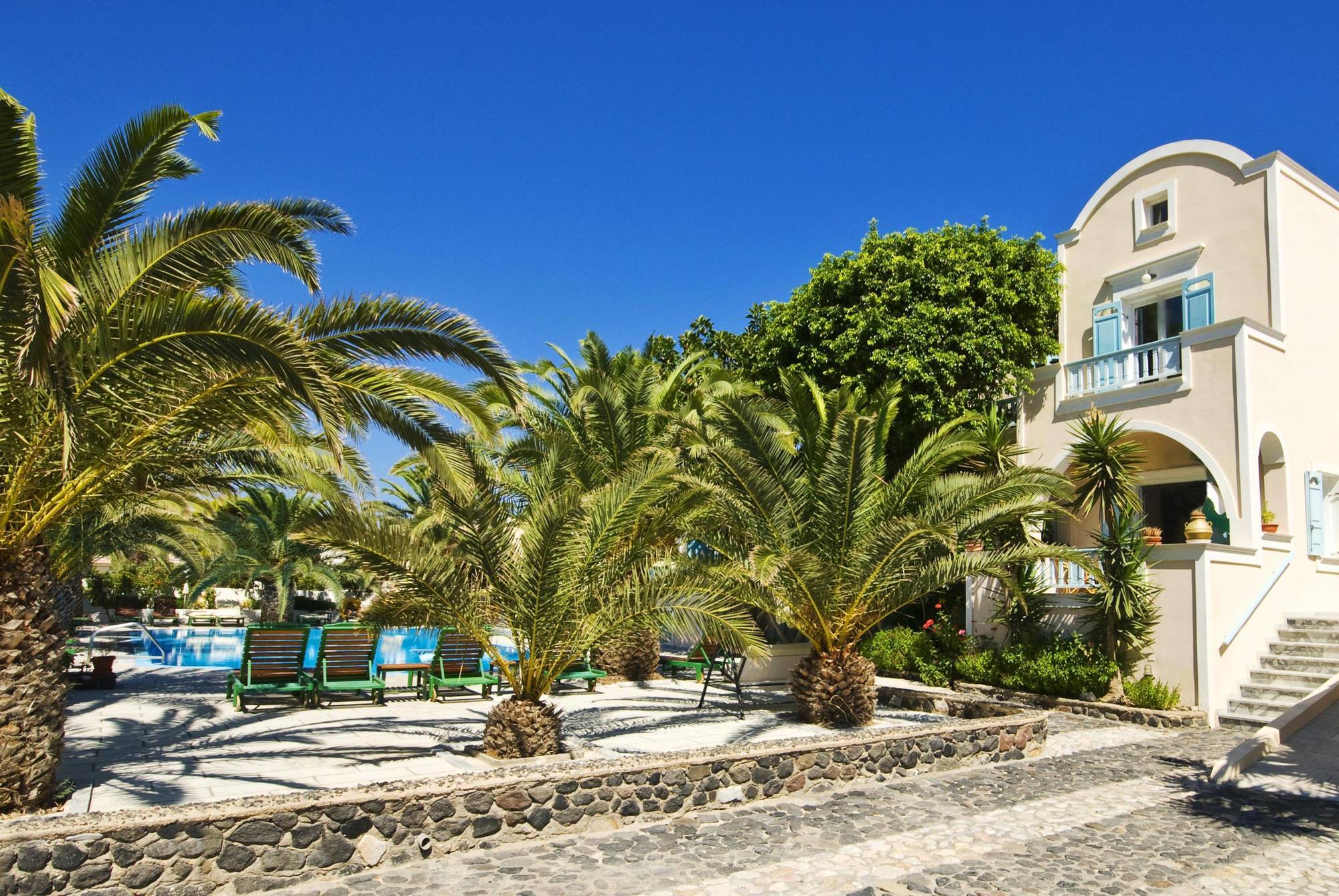 Strogili Hotel - Adults Only Kamari  Luaran gambar